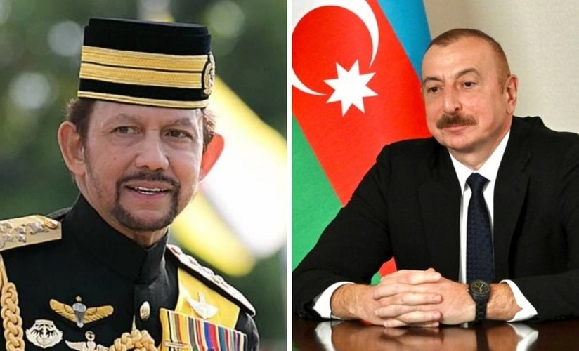 Azərbaycan və Bruney liderləri bir-birilərini təbrik ediblər