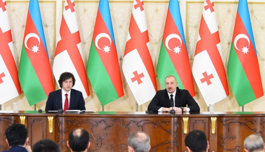 «Благодарю Азербайджан за поддержку». Полный текст сегодняшнего заявления Кобахидзе - ВИДЕО