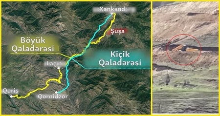 Laçından yeni reportaj: qızğın tikinti işləri gedir