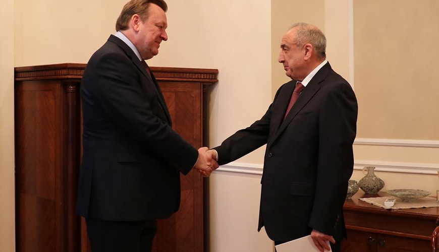 Магеррам Алиев встретился с Сергеем Алейником