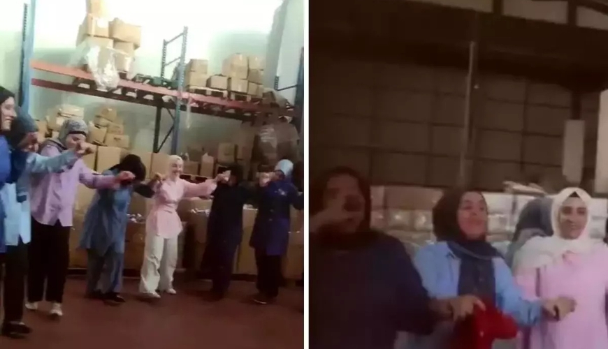 Dəhşətli yanğında ölən işçilərin SON GÖRÜNTÜLƏRİ