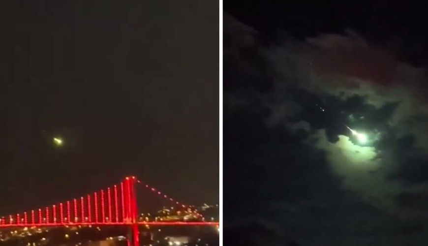 Türkiyəyə meteorit düşüb - kosmik cisim İstanbul və Ankaradan da görünüb