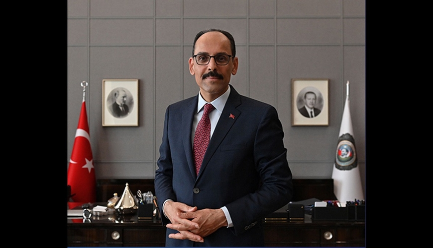 MİT rəhbəri İbrahim Kalının ofisindən İLK FOTOSU paylaşıldı