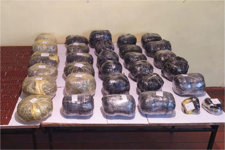 Предотвращена контрабанда из Ирана в Азербайджан 49 кг наркотиков - ФОТО