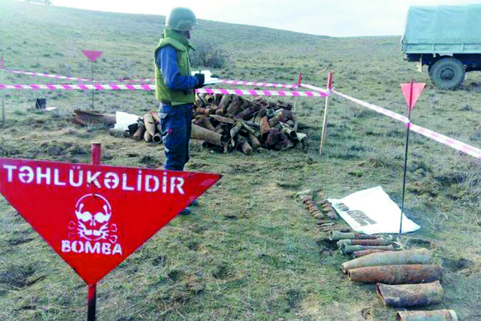 Mina problemi illərlə davam edə bilər