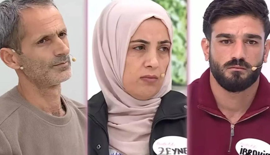 Bir tərəfində əri, o biri tərəfində də sevgilisi ilə efirə çıxdı - Türkiyədə rəzillik - VİDEO