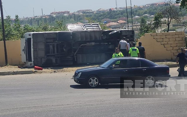 SON DƏQİQƏ: Qusar-Quba yolunda avtobus aşdı - 19 nəfər yaralanıb