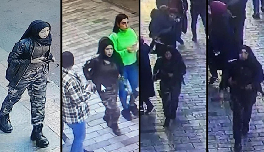 Terror törətməkdə şübhəli bilinən qadının qaçmasının görüntüləri yayıldı - VİDEO - FOTO