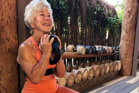 76-летняя фитнес-модель раскрыла секреты своей молодости
