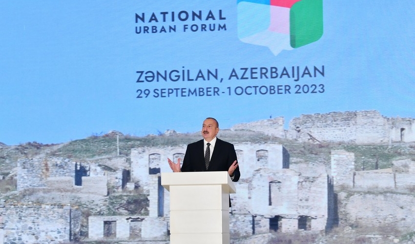 Azərbaycan Prezidenti: Zəngilanı mühüm nəqliyyat qovşağı hesab edirik