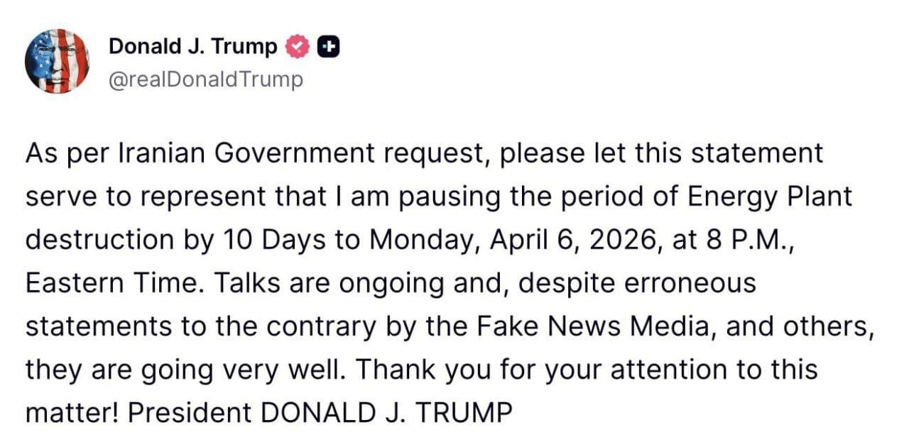 ABŞ geri çəkilir? Tramp hücumları dayandırdı