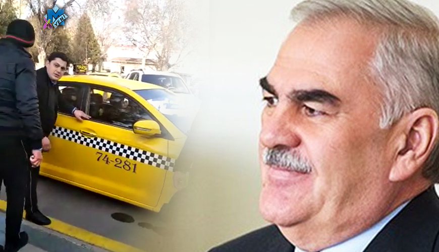 Naxçıvanda taksi sürücüləri AYAĞA QALXDI - Aksiya keçirilir (VİDEO)