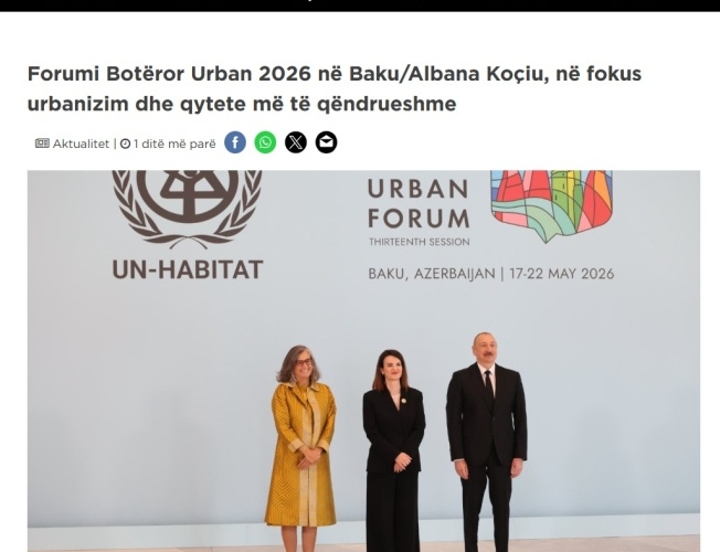 WUF13 dünya mediasının diqqət mərkəzində qalmaqdadır