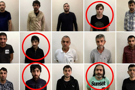 Bakıda polis əməliyyat keçirdi, 11 narkokuryer saxlanıldı - FOTO