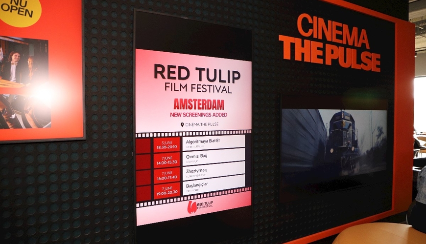 Amsterdamda “Qırmızı bağ” filmi nümayiş etdirildi 