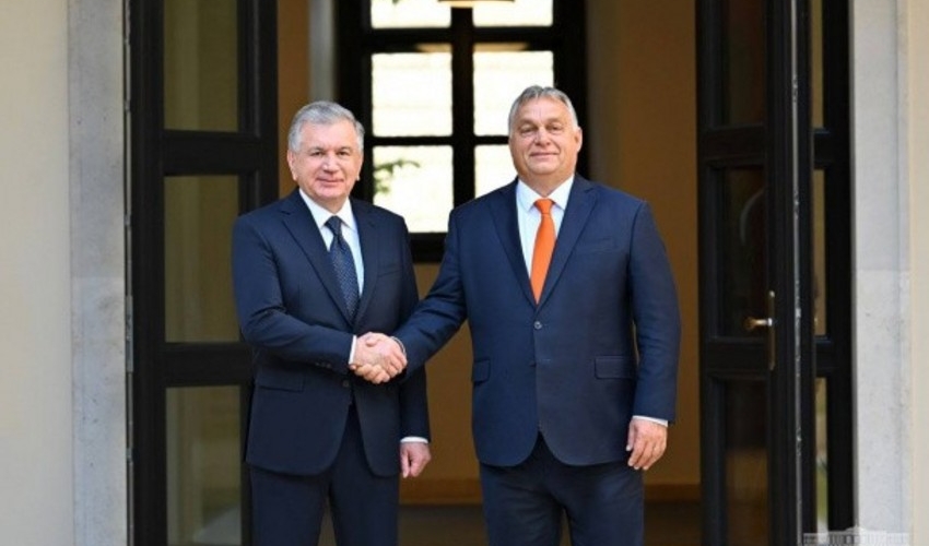 Mirziyoyev və Orban strateji tərəfdaşlığın genişləndirilməsini müzakirə ediblər