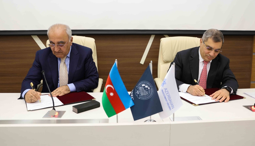 UNEC ilə Azərbaycan İnvestisiya Holdinqi arasında əməkdaşlıq memorandumu imzalandı