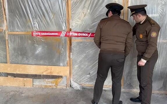 Masazırda mebel sexinin fəaliyyəti dayandırıldı - VİDEO