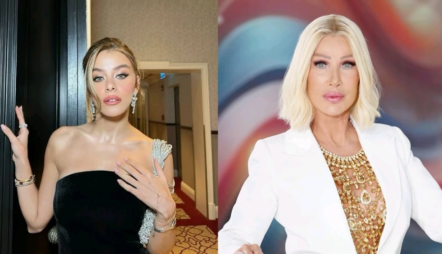 Seda Sayan gəlinini qonaq etdi