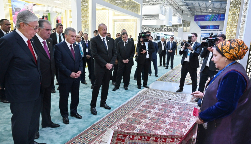 Prezident İlham Əliyev Düşənbədə “EKSPO Mərkəzi Asiya 2023” sərgisi ilə tanış olub - FOTO, YENİLƏNİB