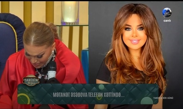 Mətanət zəng etdi, Rəqsanə ilə efirdə ağladı 