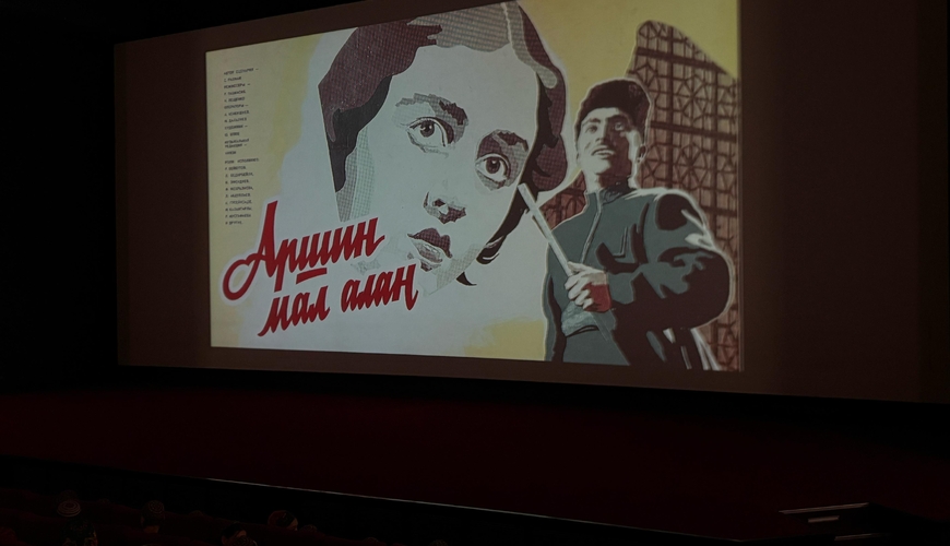 “Arşın mal alan” filminin nümayişi oldu