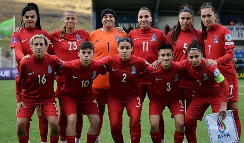 Qadın futbolçulardan ibarət Azərbaycan millisi B Liqasına yüksəlib