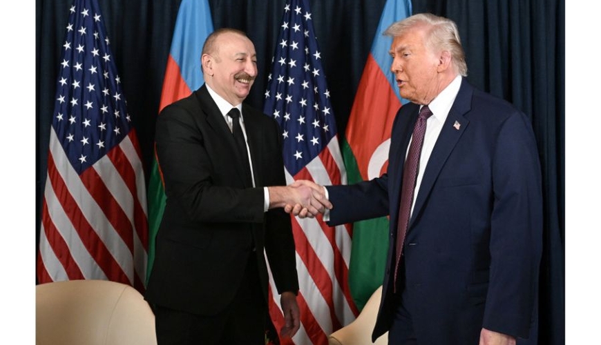 Tramp Davosda yalnız İlham Əliyev və Zelenski ilə təkbətək görüşdü