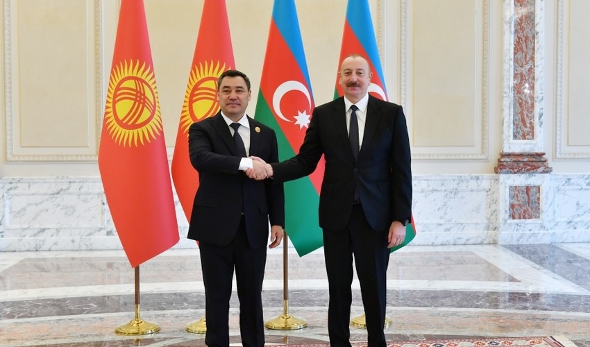 İlham Əliyev Qırğızıstan Prezidenti ilə görüşüb - YENİLƏNİB