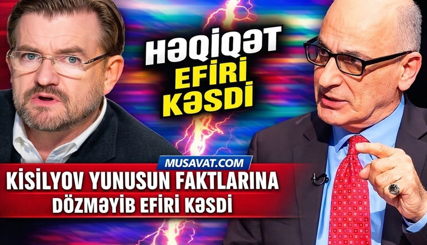 Kiselyov Ramiz Yunusa dözmədi, efiri kəsdi: CANLI yayında SKANDAL – VİDEO