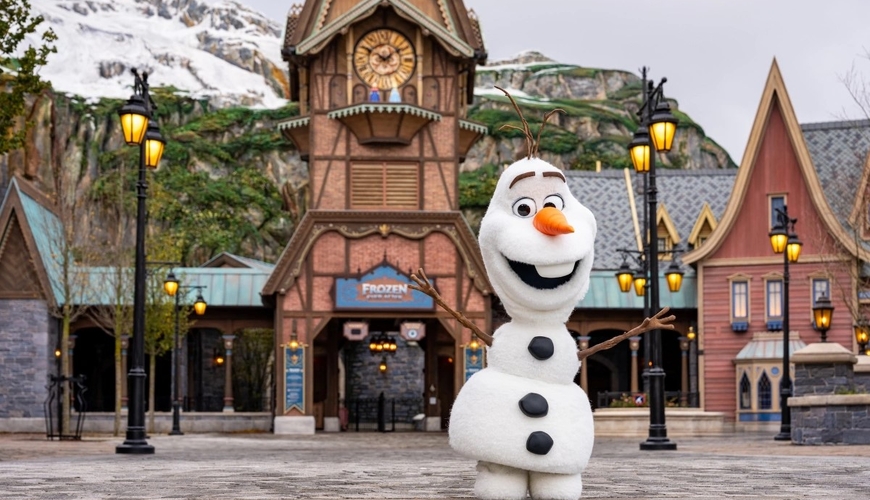 Инженеры Disney представили робота Олафа из 