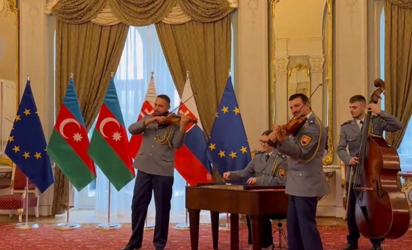 İlham Əliyevlə Fitsonun görüşü zamanı 