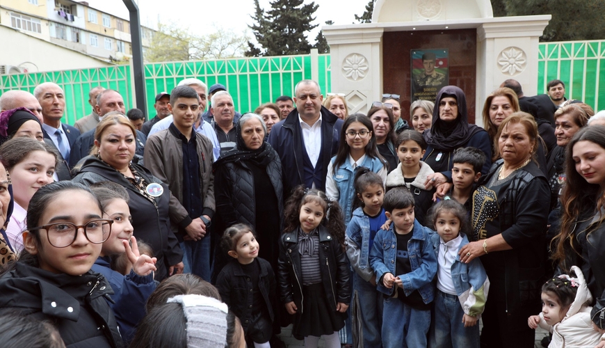 Suraxanıda növbəti məhəllə abadlaşdırıldı - Fotolar