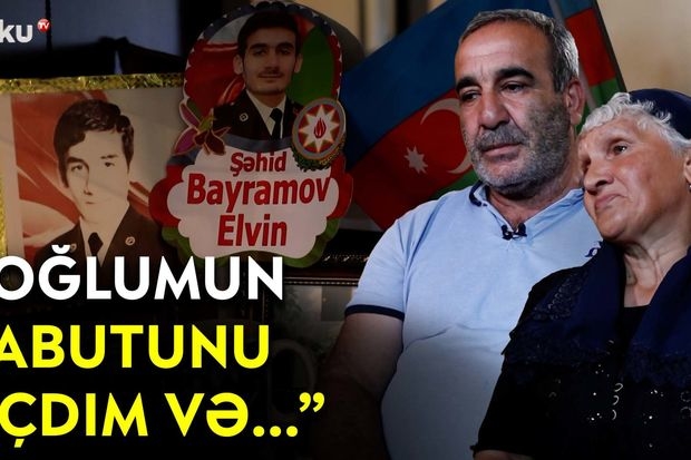 Şəhid anası: “Elvin deyirdi ki, səni daha yol süpürməyə qoymayacağam” - VİDEO