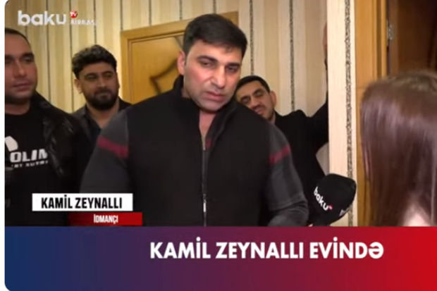 Kamil Zeynallı evində - VİDEO