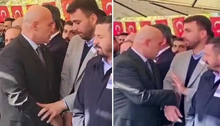 Şəhid dəfnində mübahisələri gündəm oldu- Video