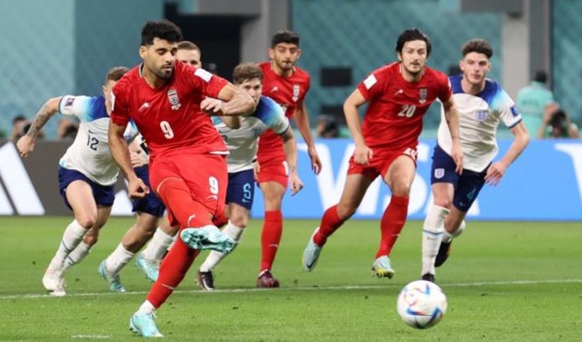 DÇ-2022: İngiltərə - İran oyununa 24 dəqiqə əlavə olunub, Taremi tarixə düşüb