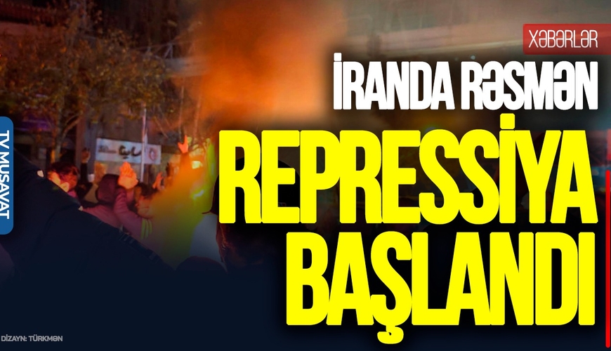 İranda RƏSMƏN repressiya BAŞLANDI: Gecikmədən CƏZA veriləcək!