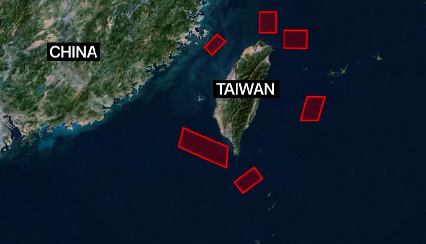 Tayvan blokadada - Çin ordusu təyyarələri havaya qaldırdı