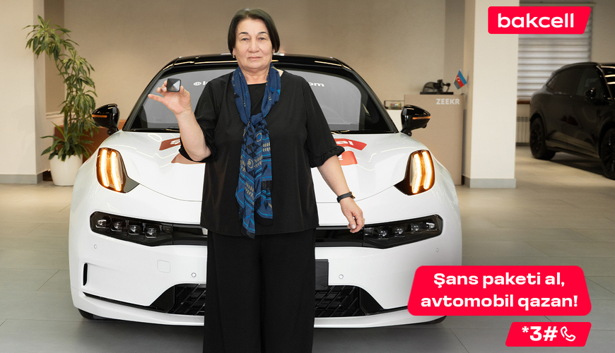 Həyəcan pikdədir! Sən də lüks avtomobil qazan!