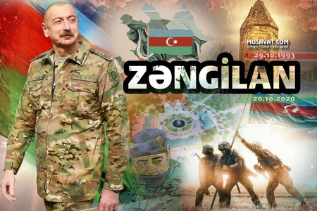 Zəngilanın işğaldan azad edilməsindən 1 il ötür...-