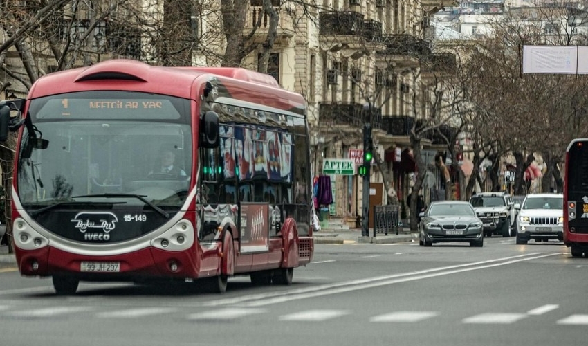 Bakıda daha 46 sayda avtobus marşrutunun fəaliyyəti bərpa edilir