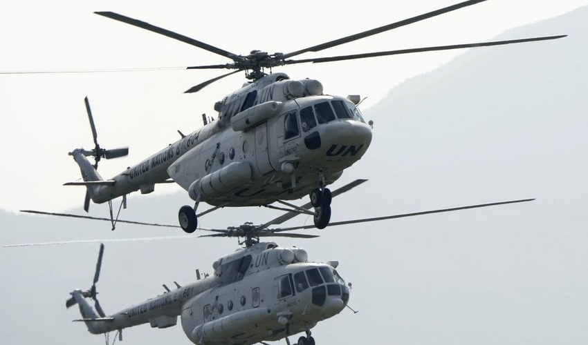 Somalidə BMT-nin helikopterinə hücum zamanı bir neçə ukraynalı girov götürülüb