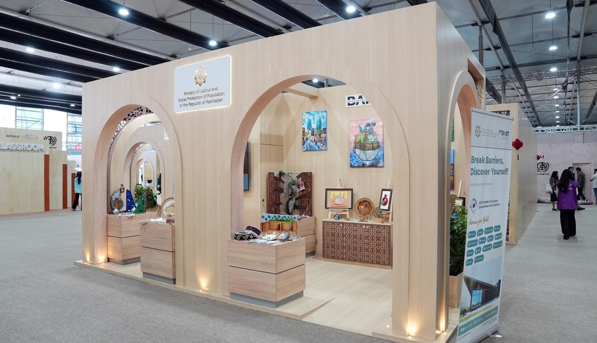 DOST İnklüziv İnkişaf və Yaradıcılıq Mərkəzi WUF13-ün “Urban Expo” sərgisində pavilyonla təmsil olunur