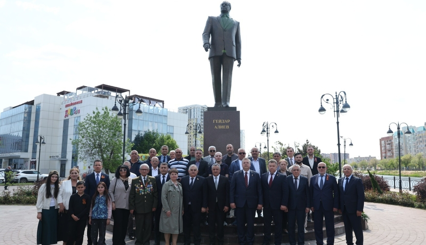 Heydər Əliyevin 103 illiyi Həştərxanda qeyd edildi - FOTOLAR