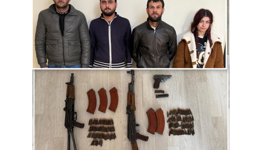 Bərdə və Ağdamda silah alveri edən cinayətkar dəstənin üzvləri ifşa edildi