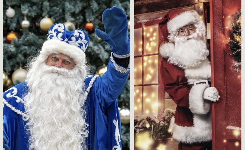 Şaxta baba, Ded Moroz, Noel Baba, Santa Klaus - bir obrazın 4 adı, yoxsa fərqli miflər?