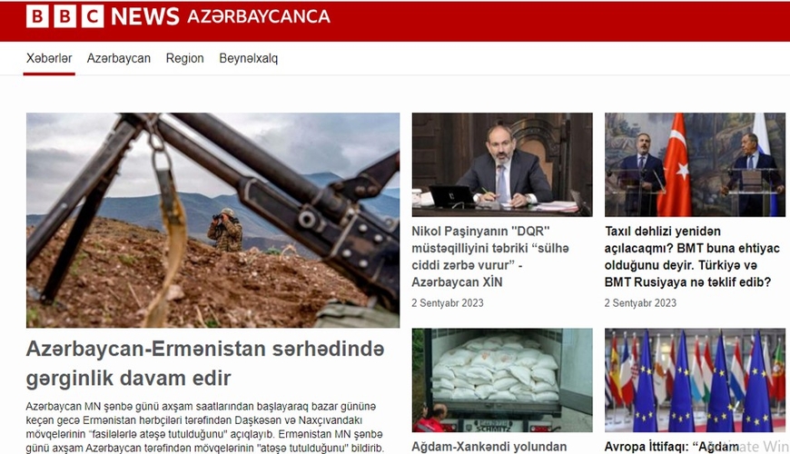 BBC-nin Qarabağ mövzusunda beynəlxalq jurnalistika prinsiplərinə zidd yanaşması – Monitorinq faktı