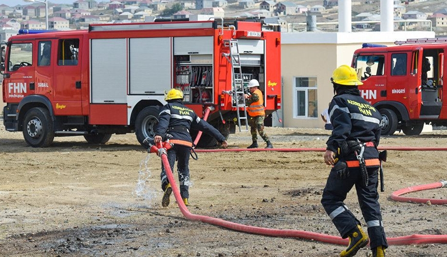 Bakıda yanğın olub - xəsarət alan var