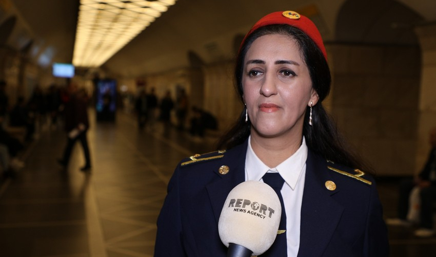 “Bakı Metropoliteni”nin əməkdaşı: “Bəzi hallarda sərnişinlərlə aramızda mübahisə yaranır” - VİDEO